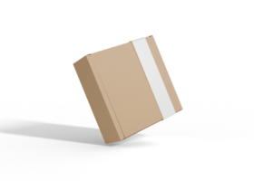 Creative Box Label Package for Unique Branding Visuals png