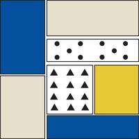 Using Bauhaus Principles in Branding and Visual Identity vector