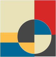 The Essence of Bauhaus Timeless Design Principles vector