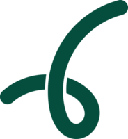 Abstract organic shape. Doodle element. Cute scribble and playful groovy squiggle line. Simple cartoon stroke. Curve trendy geometric element. png
