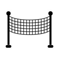 badminton net illustration design vector