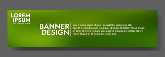 green template with blurred background vector