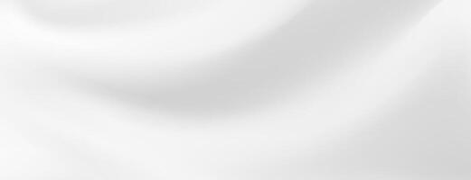 Abstract white flowing texture background. vector
