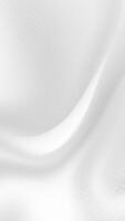 Abstract white silk draped background. vector