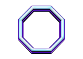 circle light 3d glossy design png