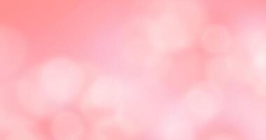 Pink Valentine Color Gradients Animated Background. Abstract Luxury Bokeh Background. Loop Animation video