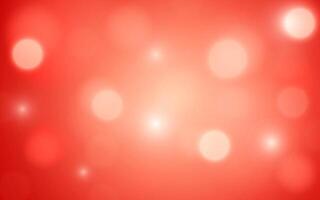 Warm Red Bokeh Light Background with Soft Glow. Abstract Blurred Circles in Fiery Tones for Elegant Design, Background decoration vector