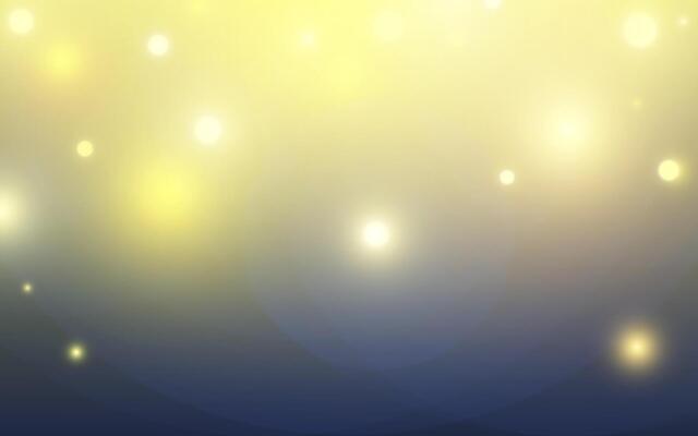 Golden Glow Bokeh with Soft Light Flares Elegant. Abstract Background for Dreamy Visuals, Background decoration