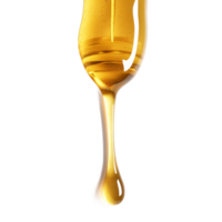 Sticky Golden Honey Drizzling in a Lustrous Flow png