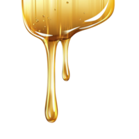 Smooth and Glossy Honey Pouring Down png