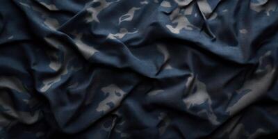 Camouflage fabric with intricate patterns and textures showcasing military design elements during daylight photo