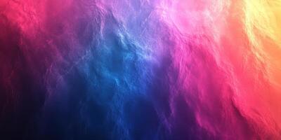 Vibrant colorful abstract background with swirling patterns and gradients at twilight photo