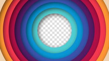 Rhombus elements and retro colors in a funky 1970s 1980s 1960s inspired abstract background. Futuristic retro style. vector