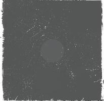 Dark grunge background with distressed rough edges, scratches, and noise, perfect for vintage or artistic designs. vector