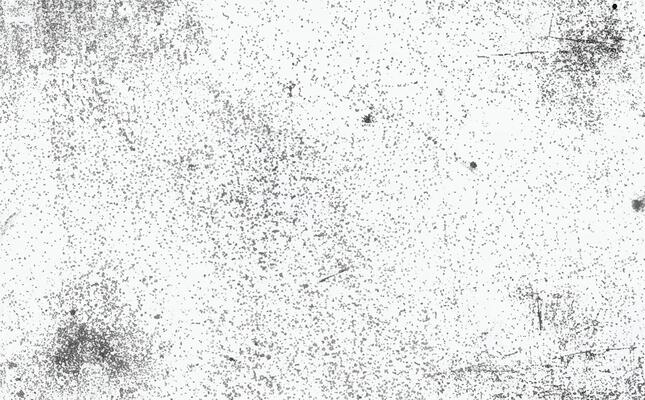 Abstract black and white grunge texture with scattered dust, scratches, and noise. Perfect for backgrounds and overlays.