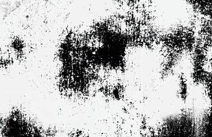 High-contrast grunge texture with distressed black and white elements. Ideal for backgrounds, overlays, and artistic designs. vector