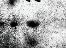 Rough distressed grunge texture with black dust, noise, and scratches on a white background. Ideal for overlays and vintage designs. vector