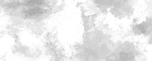 Elegant abstract gray watercolor texture with soft brush strokes, perfect for backgrounds, wallpapers, and design. vector