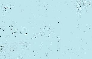 Abstract distressed texture with black speckles on a light blue background. Ideal for vintage effects, overlays, and design. vector
