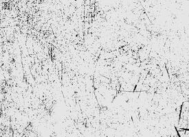 High-contrast black and white grunge texture with scratches, cracks, and distressed details, ideal for backgrounds and overlays. vector