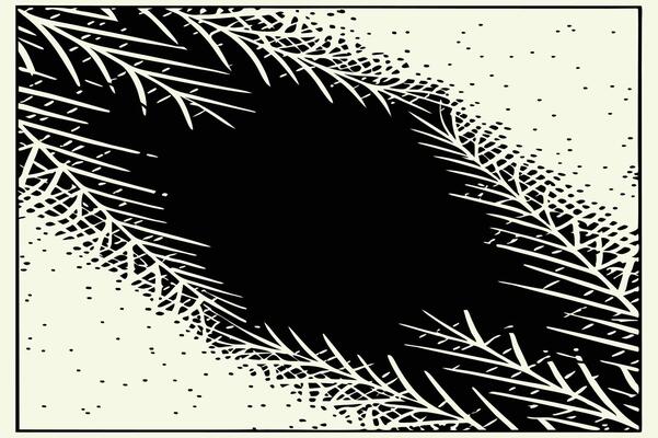 Black Glitter Abstract Grunge Stylish and Textured Design