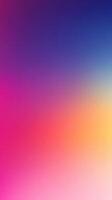 Vibrant color gradient blends from pink to orange creating a stunning visual effect during sunset photo