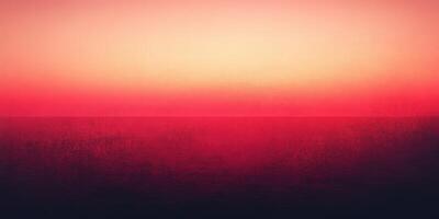 Vibrant sunset over calm ocean waters creates a peaceful atmosphere in the evening sky photo