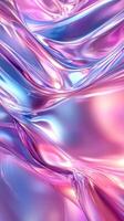 Vibrant swirls of pink and blue create a mesmerizing abstract texture in a digital composition photo