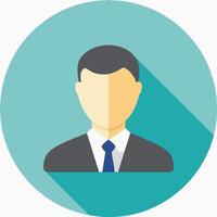Elegant User Profile Icon vector