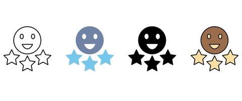 assessment concept line icon.. Simple element illustration. assessment concept outline symbol design. vector