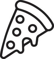 pizza slice and a melted cheese vector