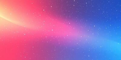 Colorful cosmic background featuring stars and vibrant hues of blue and pink in a dreamy gradient photo