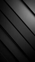 Diagonal black lines create a modern and minimalist background with textures reflecting light subtly photo