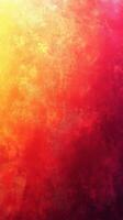 Vibrant abstract artwork displaying a gradient of warm colors from yellow to deep red evoking feelings of warmth and energy photo