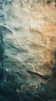 Textured background with cracked and weathered surfaces in shades of blue and brown photo
