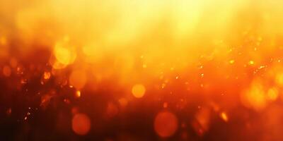 Warm golden hues shimmer in a radiant light display during a vibrant evening setting photo
