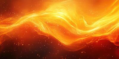 Swirling flames and glowing embers create a mesmerizing display of fiery colors and light patterns photo