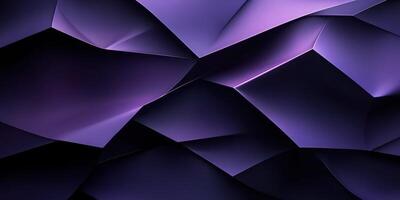 Textured abstract purple paper formations showcasing shadows and light patterns in a creative design photo