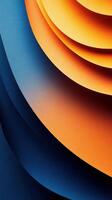Vibrant layers of colorful paper create a striking visual texture in an abstract arrangement photo
