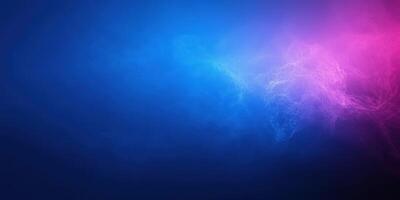 Colorful abstract digital design with blue and pink hues invoking a sense of motion and depth in modern art photo