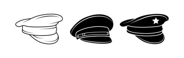 Marching Band Hat Design on White Background vector