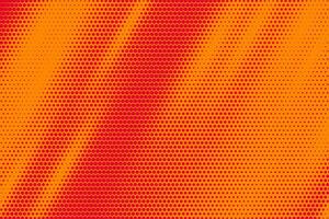 Honeycomb halftone background. Hexagon pattern. Abstract fade gradient with geometric hex dots. Simple dynamic pixel grid. Digital 80s graphic transition texture. vector