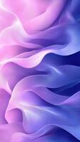 Soft flowing fabric in shades of purple and pink creating a dreamy atmosphere photo