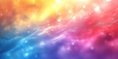 Colorful abstract background with swirling patterns and soft light effects in vibrant hues photo