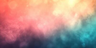 Colorful abstract background with gradients of pink, orange, and blue, perfect for design projects and creative artwork photo