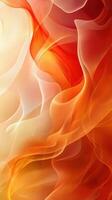 Vibrant abstract patterns in warm shades evoke a sense of movement and fluidity photo