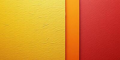 Colorful textured wall with shades of yellow, orange, and red creating a vibrant composition for artistic backgrounds photo