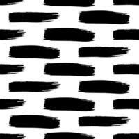 Seamless with dark hand drawn scribble smear on white background. Abstract grunge texture. illustration vector