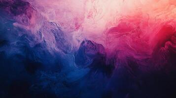 Abstract painting background showcasing a vibrant blend of red, pink, and blue hues, creating a visually captivating design photo
