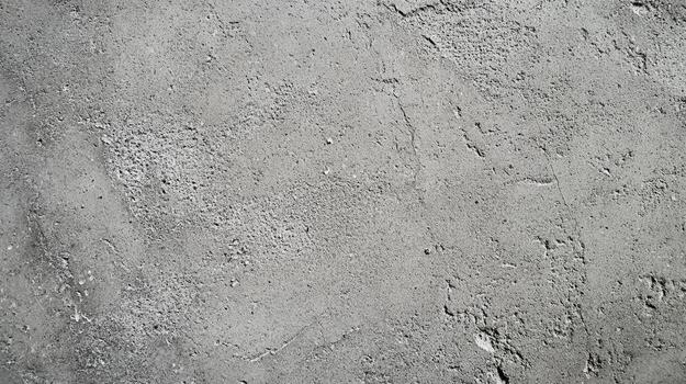 Monochromatic concrete surface featuring diverse textures, subtle cracks, and uneven patterns, creating a visually engaging gray abstract. photo
